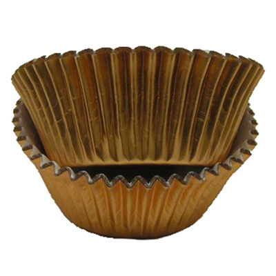 CK Black Foil Baking Cups (approx 30ct) MAX TEMP 325F - Sweet Baking Supply