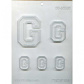 OBS-Collegiate Letter G Chocolate Mold